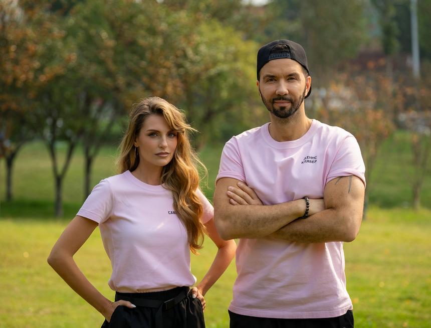 Саша Савельева и Денис Клявер