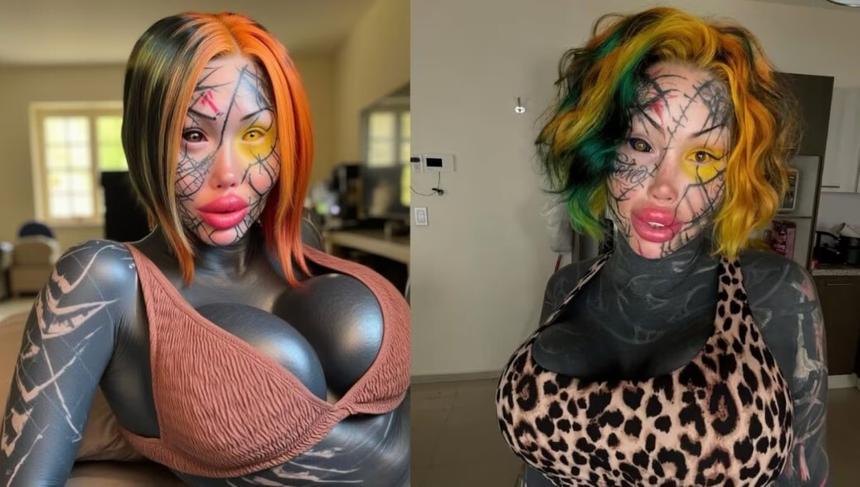 Мексиканская фрик-блогер Mary M чуть не лишилась зрения после необычной процедуры