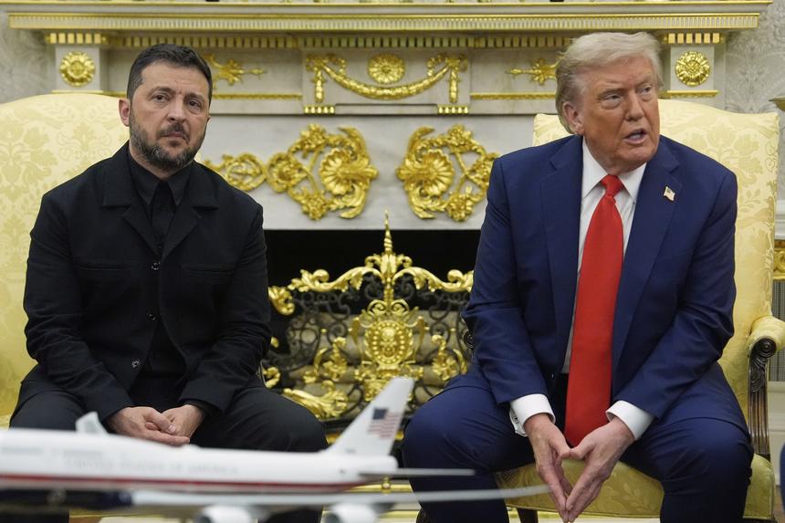 «Отстранился, как от прокаженного»: о чем сказал язык тела Дональда Трампа во время встречи с Зеленским