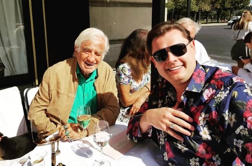 Жан-Поль Бельмондо и Евгений Понасенков*